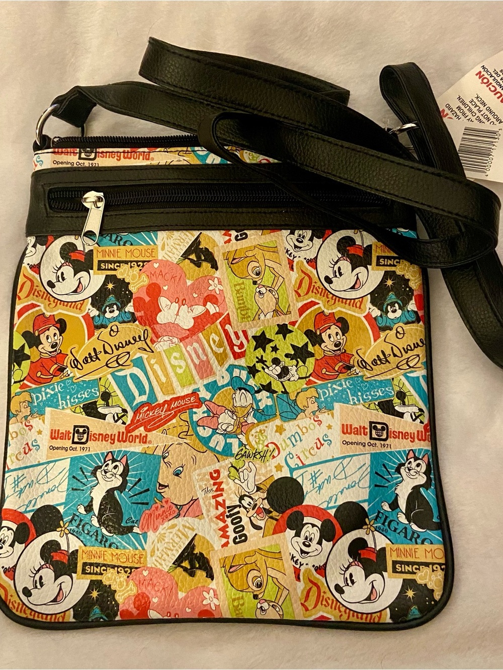NWT Disney Collage Crossbody Bag